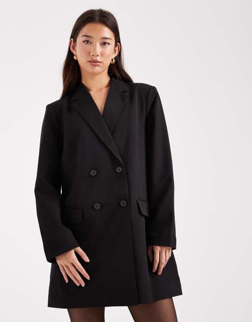 open bow back tailored blazer dress Alice + Olivia Shawn Bow Back Blazer Dress, Size 2
