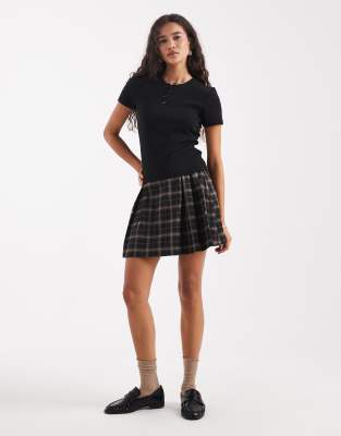 Only Bow Details T-shirt In Black