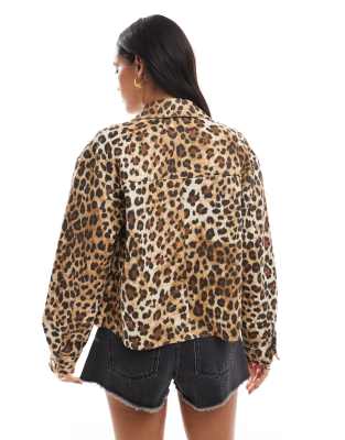 Only Boxy Faux Suede Jacket