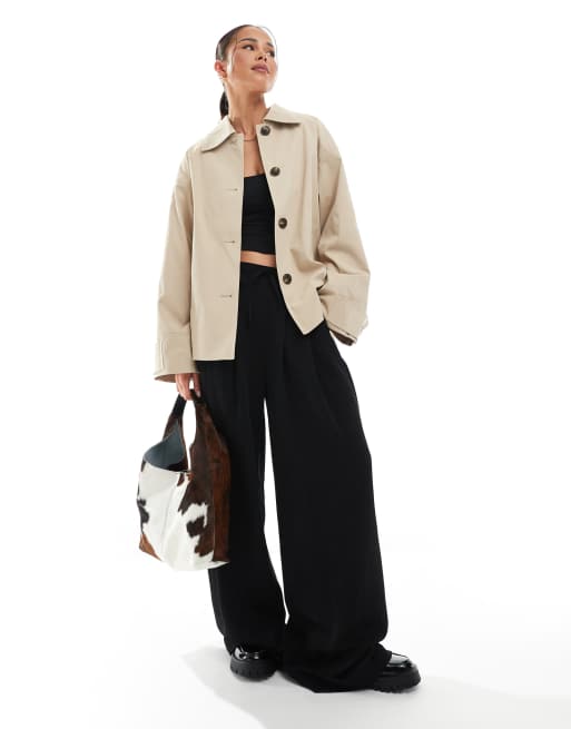 Only Onlline Short Trenchcoat Otw Noos Trench Donna