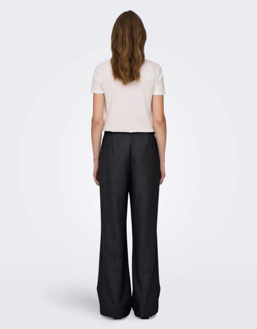 ONLY broek in zwart, 2 van 4