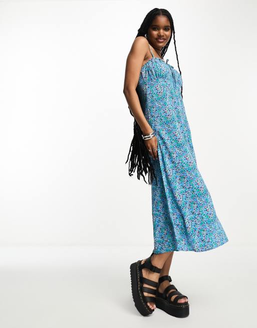 Ditsy maxi dress online