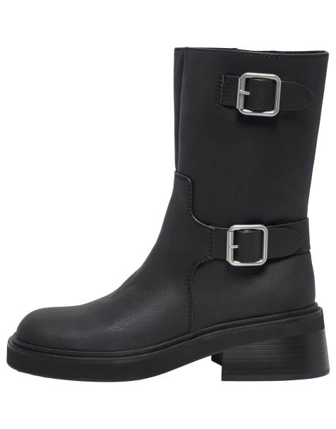 ONLY Butter-2 boot in black - view 1