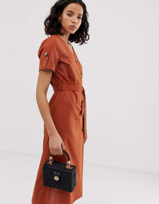 Asos store safari dress