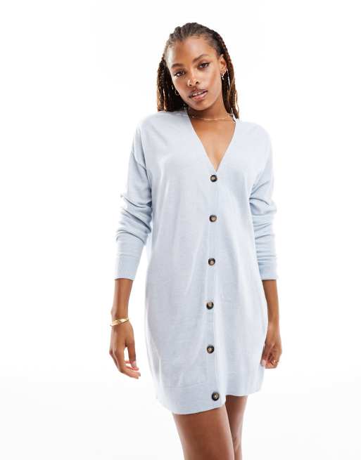 Button down cardigan dress best sale