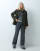 ONLY button through jacket in dark khaki