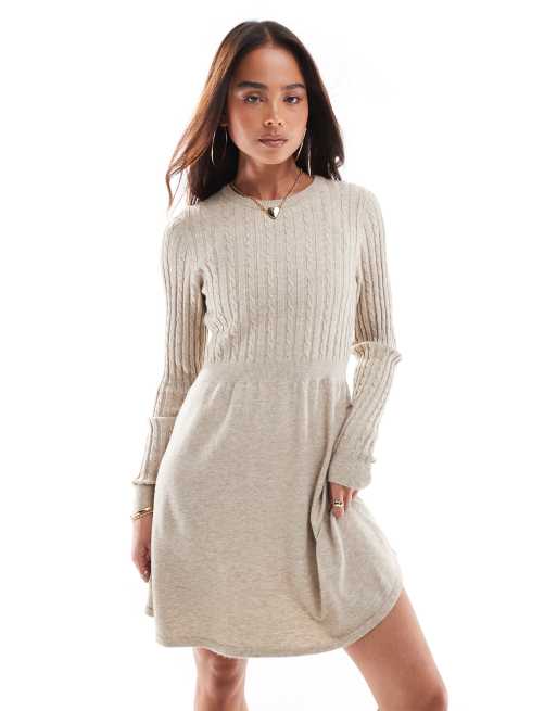 Sweater skater dress online