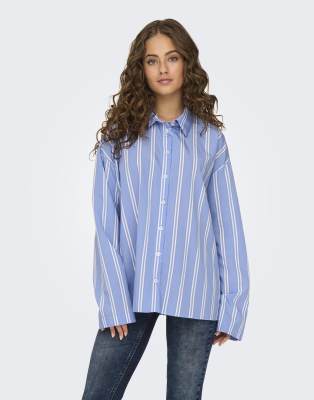 ONLY - Camicia blu - view 1