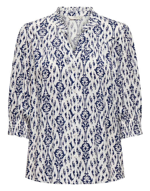 ONLY - Camicia color cielo notturno, 6 di 7