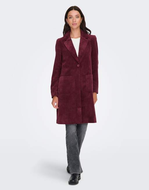 ONLY - Cappotto color Porto fulvo, 1 di 7