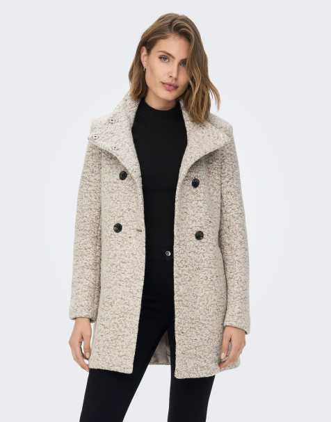 ONLY - Cappotto color raggio di luna - view 1