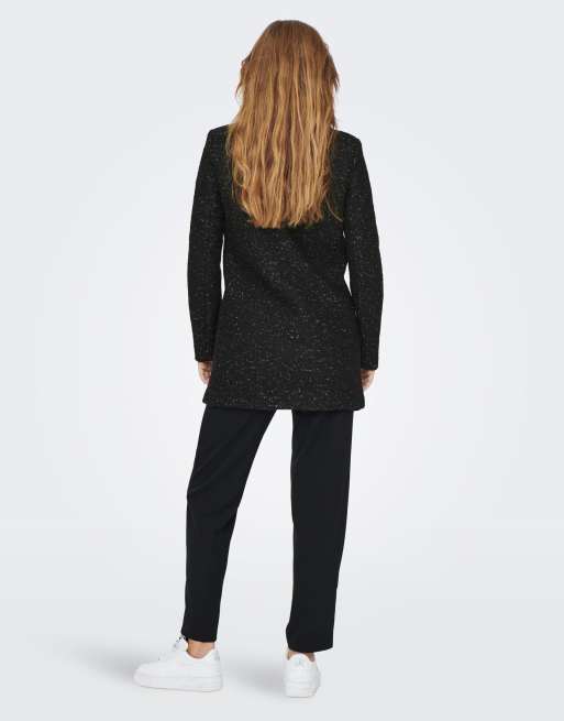 ONLY cappotto nero, 2 di 7