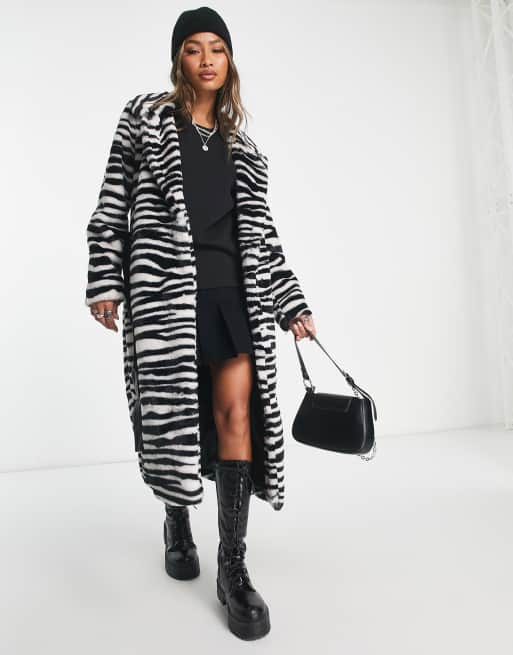 Cappotto zebrato sale