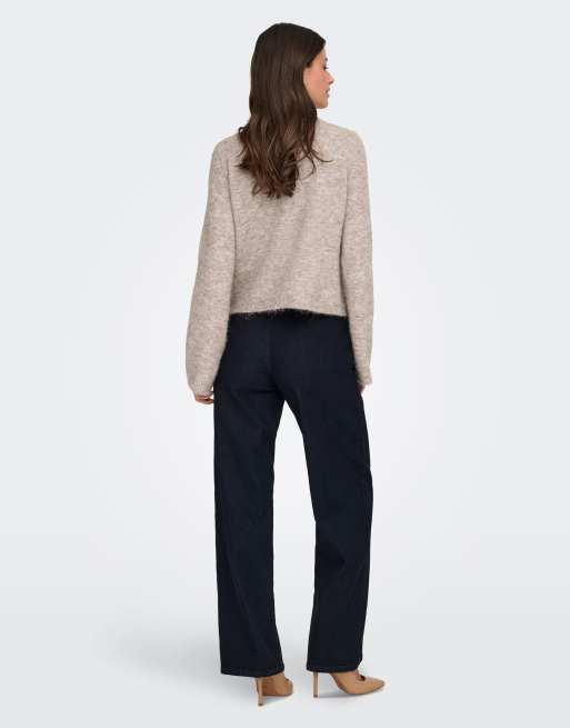 ONLY - Cardigan color malto, 2 di 7