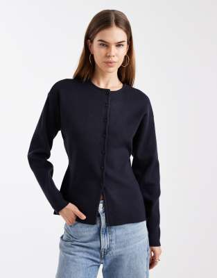 Gilet / Cardigan Only 15370435 Donna Blu Piccolo - Immagine 3