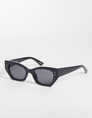 Only - Cat-Eye-Sonnenbrille in Schwarz