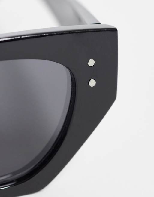 Only - Cateye zonnebril in zwart, 2 van 3