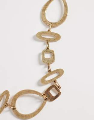 Only Chain Belt In Gold