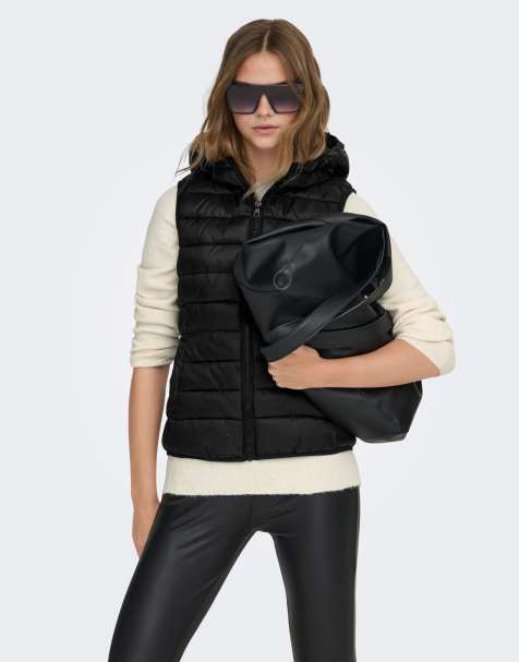 ONLY - Chaleco negro acolchado - view 1