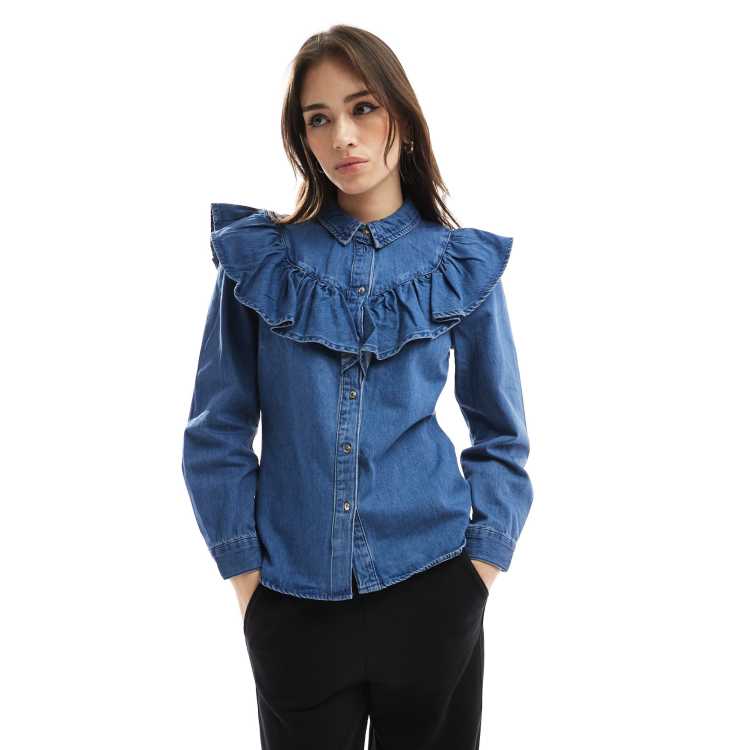 Chemise en denim: 9 modèles tendances a decouvrir