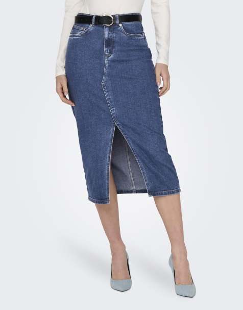 ONLY - Chemise en jean - Bleu moyen - view 1