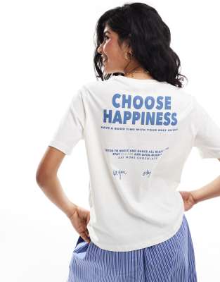 "The Happiness Is Have My" White T-Shirt – Funny Saying Tee For Men – New