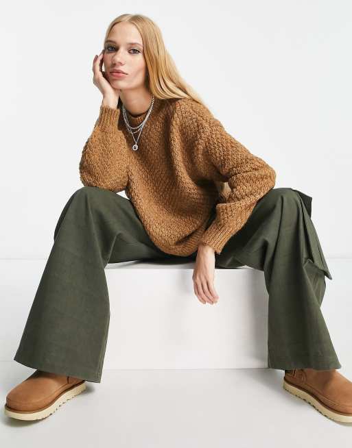 Chunky camel clearance sweater