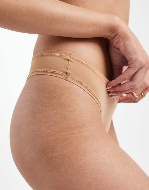 ONLY - Confezione da 2 perizomi beige, 3 di 4