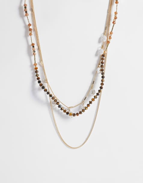 ONLY - Confezione da 3 collane con charms estivi dorate - view 1