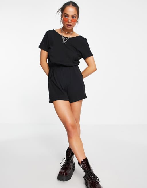 T shirt playsuit on sale