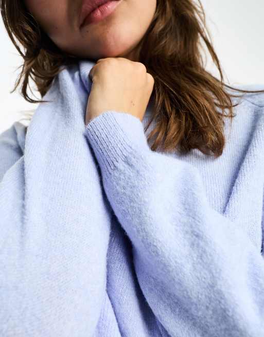 Baby blue hot sale oversized sweater