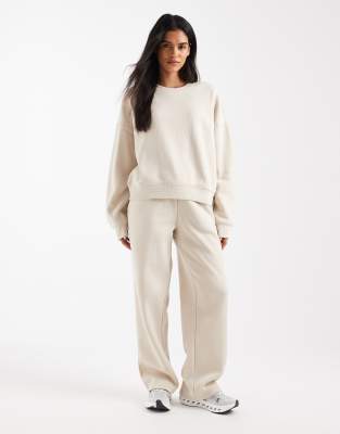 Only Crew Neck Sweatshirt In Neutral