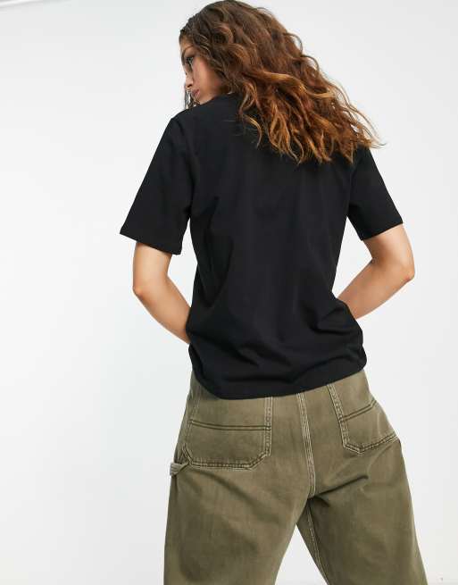 Only crew neck t-shirt in black , 3 of 4