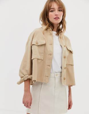 Only cropped utility jacket | ASOS