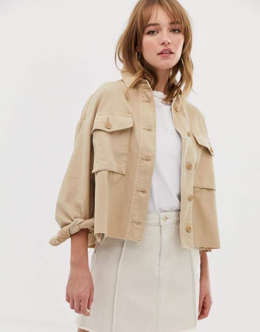 Utility hot sale jacket asos