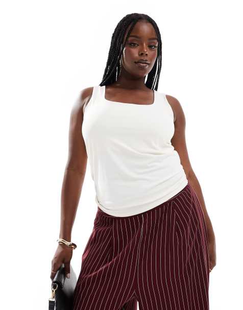 ONLY Curve 2 ways top in white - view 1