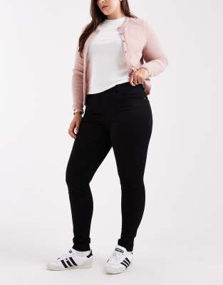 Augusta - Jean skinny taille haute - Noir 50