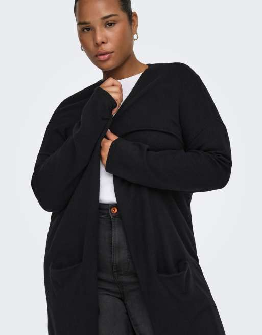 ONLY Curve Cardigan in black, 4 of 7