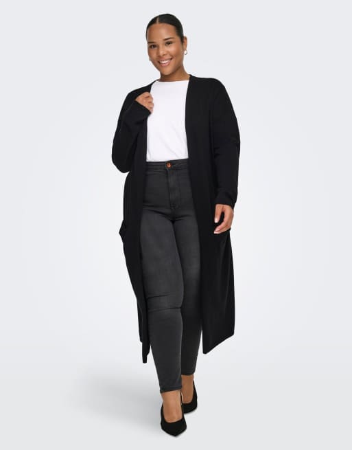 ONLY Curve - Cardigan nero, 3 di 7