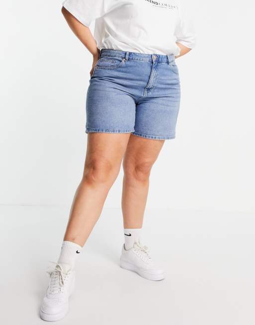 Asos curve sale denim shorts