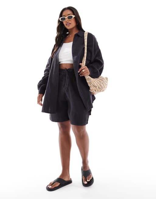 ONLY Curve - Ensemble en gaze - Anthracite