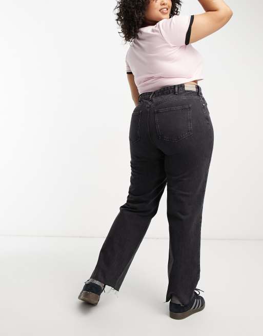 Studio Curve Straight Leg Bengaline Pant, Black - Jeans, Pants & Shorts