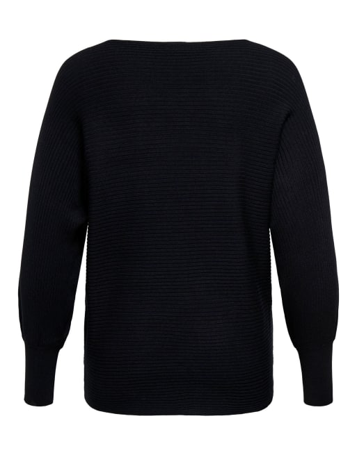 ONLY Curve knitted jumper in black, 7 of 7