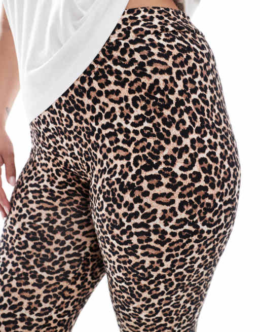 ONLY Curve – Krótkie legginsy w zwierzęcy wzór, 5 z 5