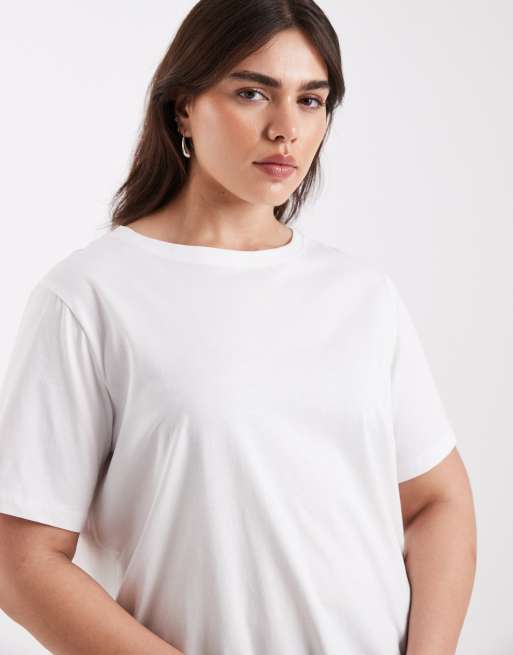 ONLY Curve - Lot de 2 t-shirts - Noir et blanc, 4 de 4
