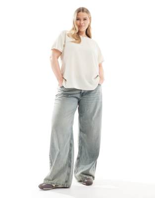 ONLY CURVE SHORT SLEEVE TOP