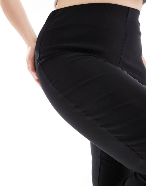 Only Curve - Skinny broek met hoge taille in zwart , 5 van 5