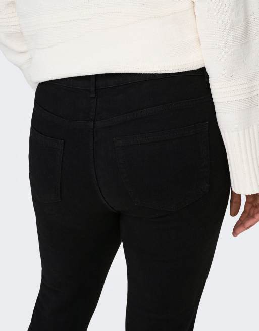 ONLY Curve - Skinny-fit jeans in zwart, 5 van 7