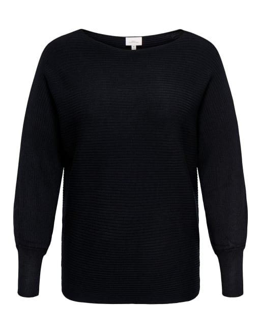 ONLY Curve – Strickpullover in Schwarz, 6 von 7