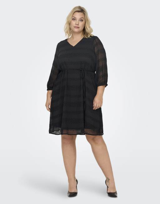 ONLY Curve – Svart klänning
